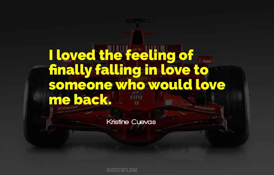 Quotes About The Feeling Of Falling In Love #865147