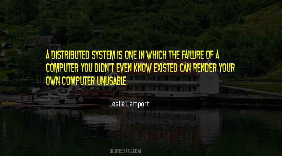 Quotes About System Failure #483768