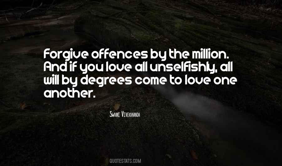 Quotes About Forgiving And Love #1244920
