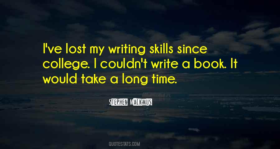 Quotes About A Long Time #1779081