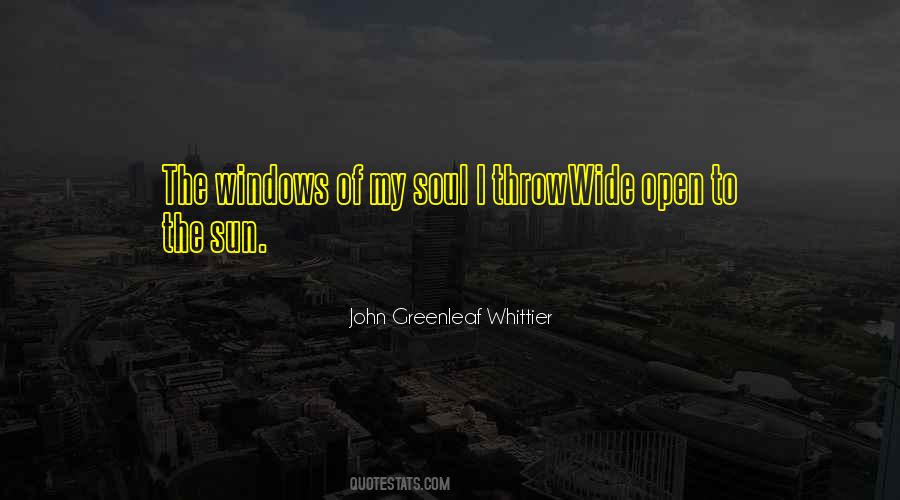 Windows Of The Soul Quotes #1632679