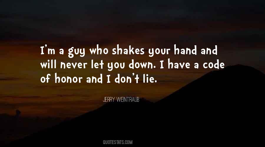 Hand Shakes Quotes #545451