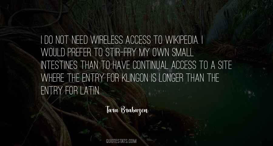 Quotes About Wireless #1875874