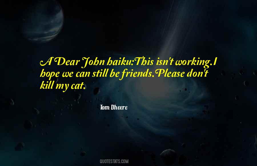 Quotes About Dear John #360162