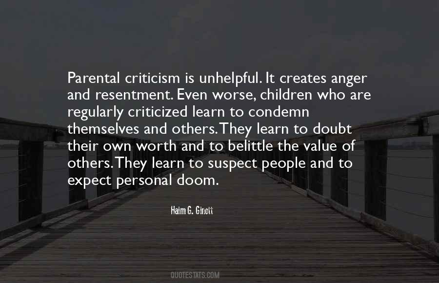 Quotes About Criticism Of Others #1311311