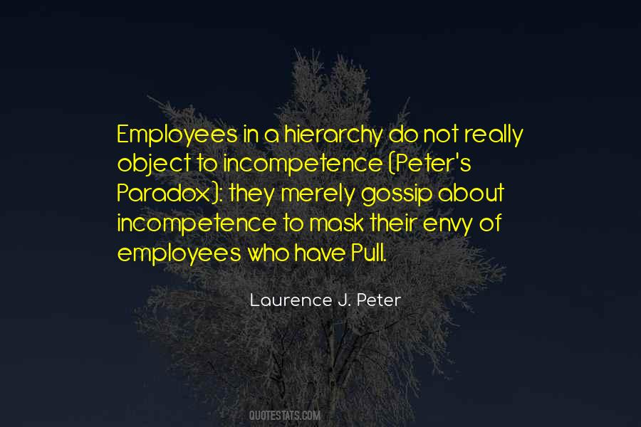 Quotes About Hierarchy #1168831