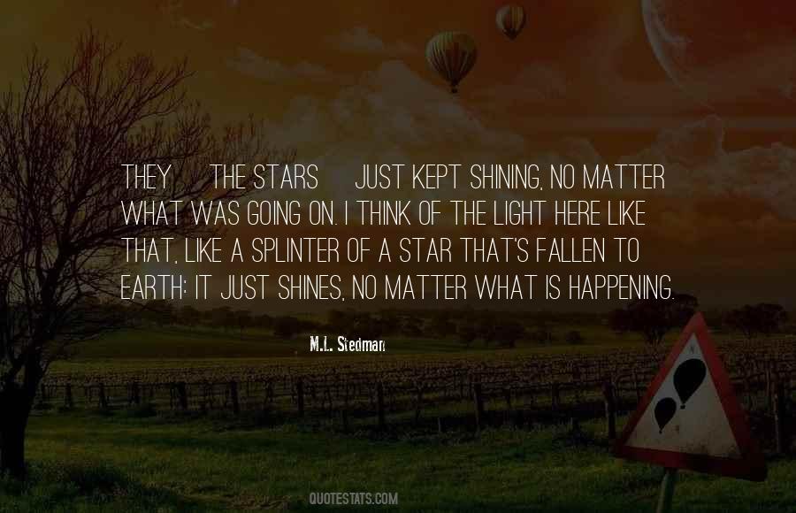 Quotes About Fallen Stars #1212201