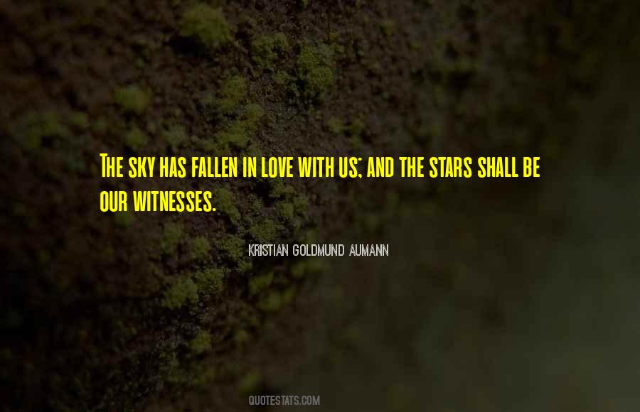 Quotes About Fallen Stars #1758846