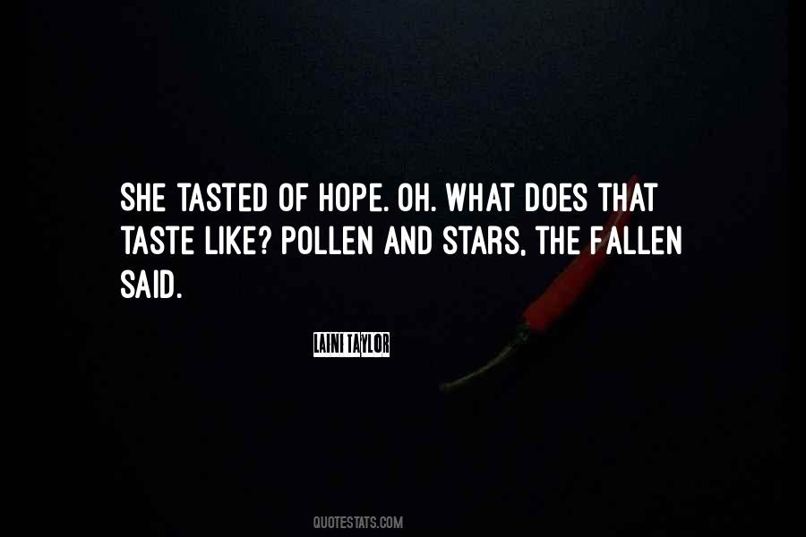 Quotes About Fallen Stars #52575