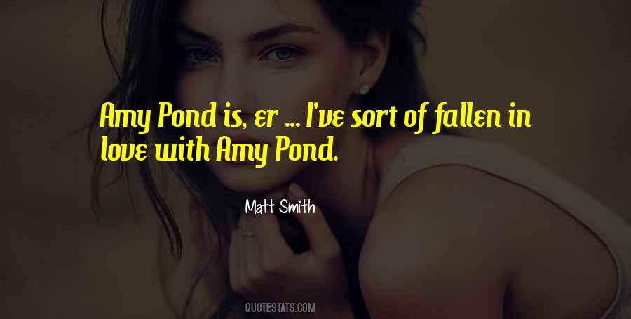 Quotes About Amy Pond #1069963