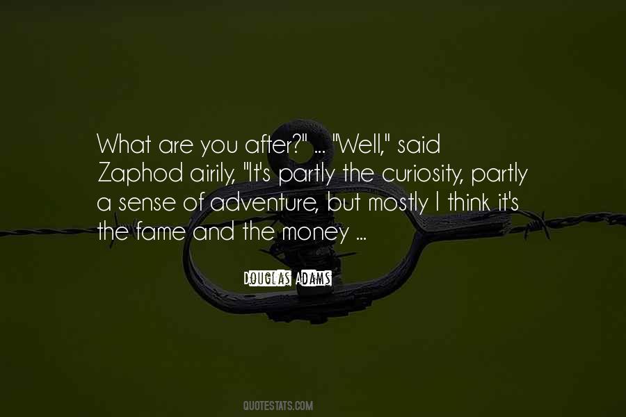 Quotes About Sense Of Adventure #1671531