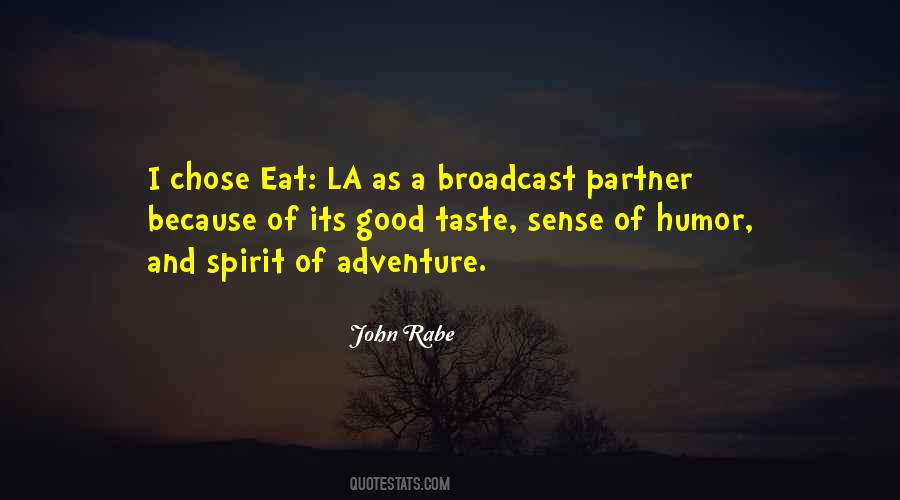 Quotes About Sense Of Adventure #1877396