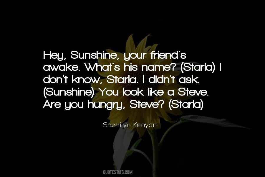 Hungry Look Quotes #504550