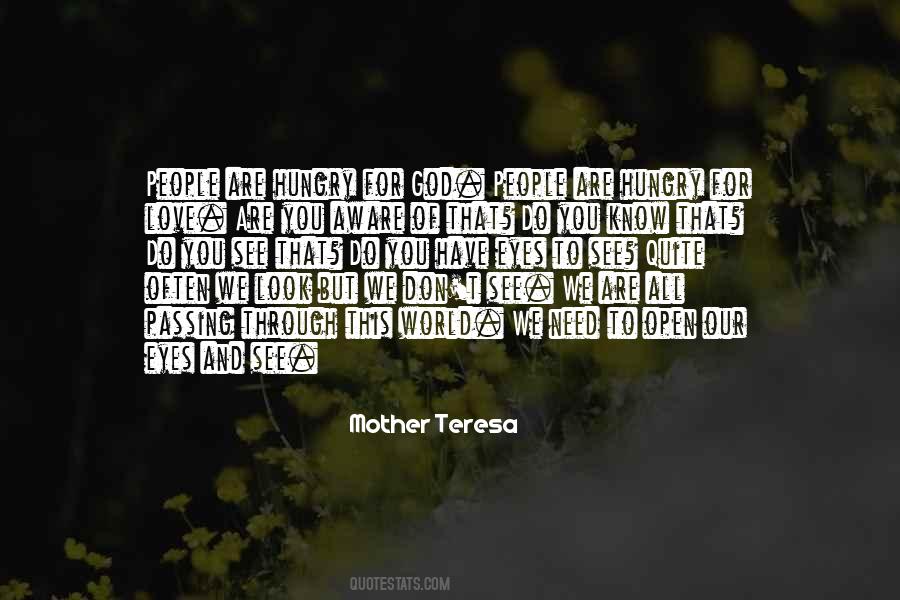 Hungry Look Quotes #553902