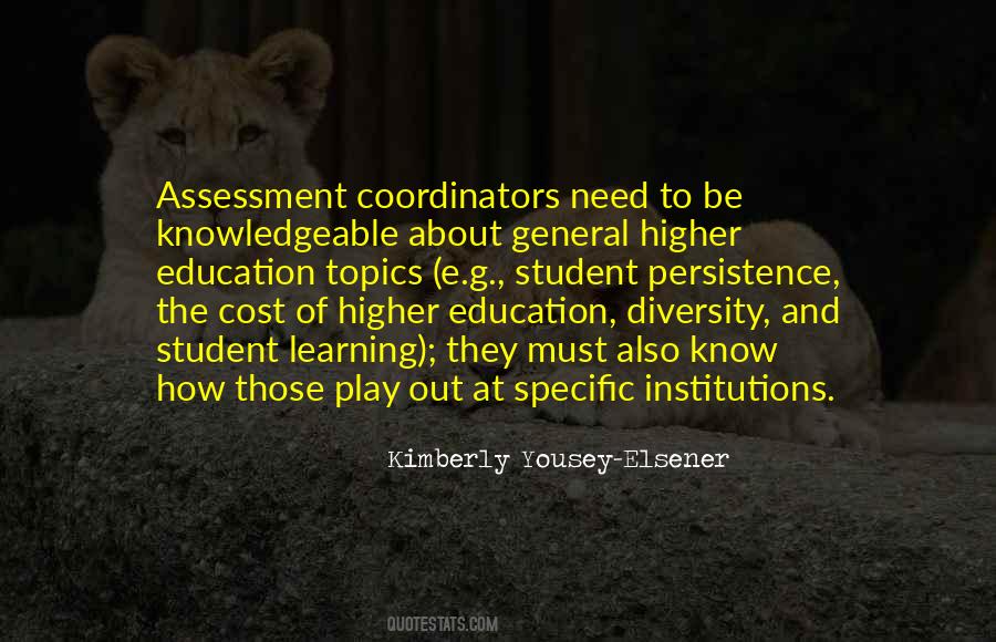 Student Assessment Quotes #6198