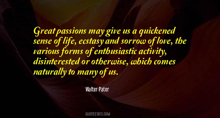 Love Life Sorrow Quotes #687006