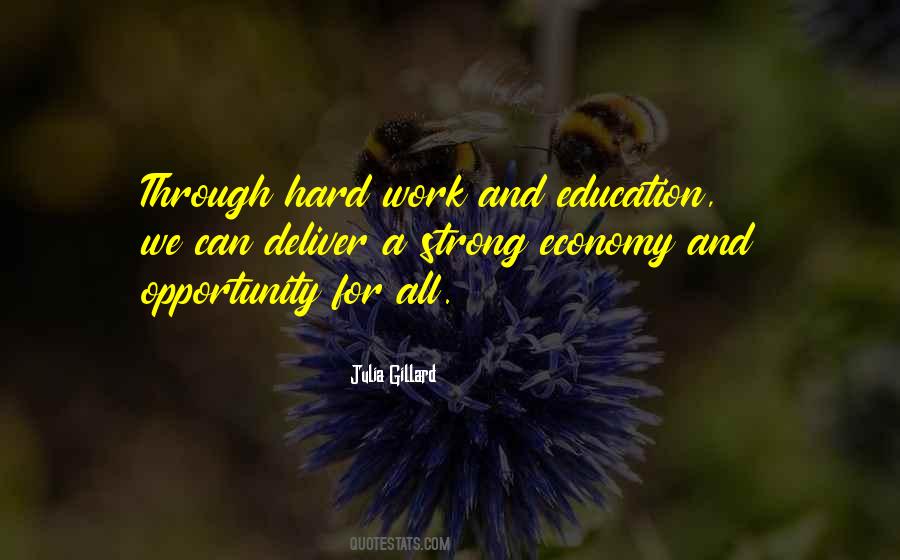 Quotes About Education And Opportunity #553069