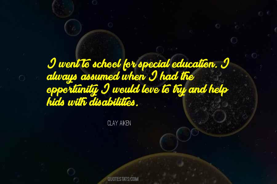 Quotes About Education And Opportunity #668931