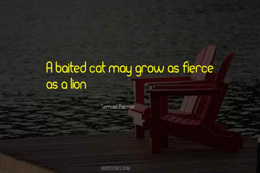 Quotes About Fierce Lion #1188885