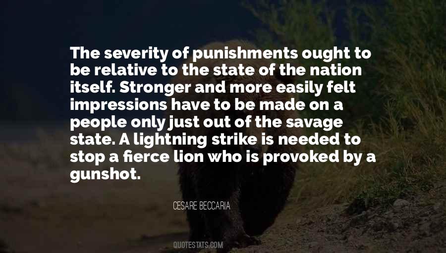 Quotes About Fierce Lion #156614