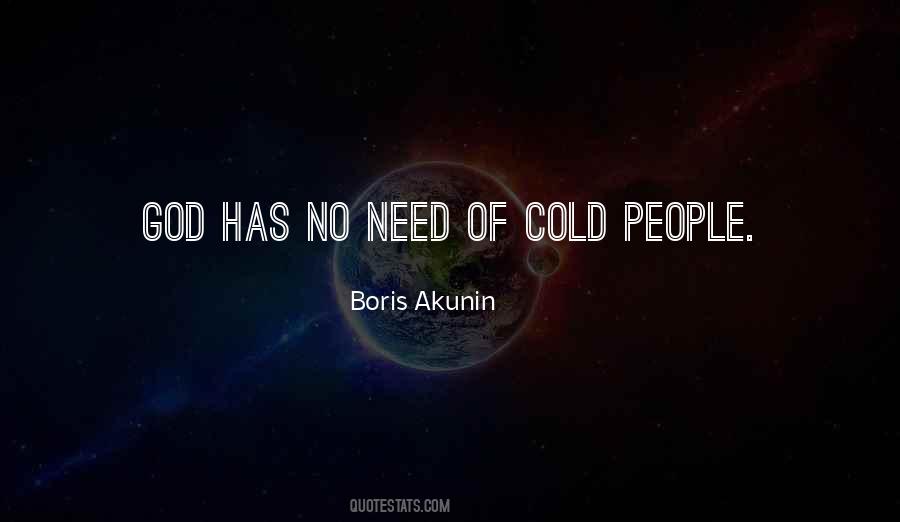 Cold People Quotes #1304995