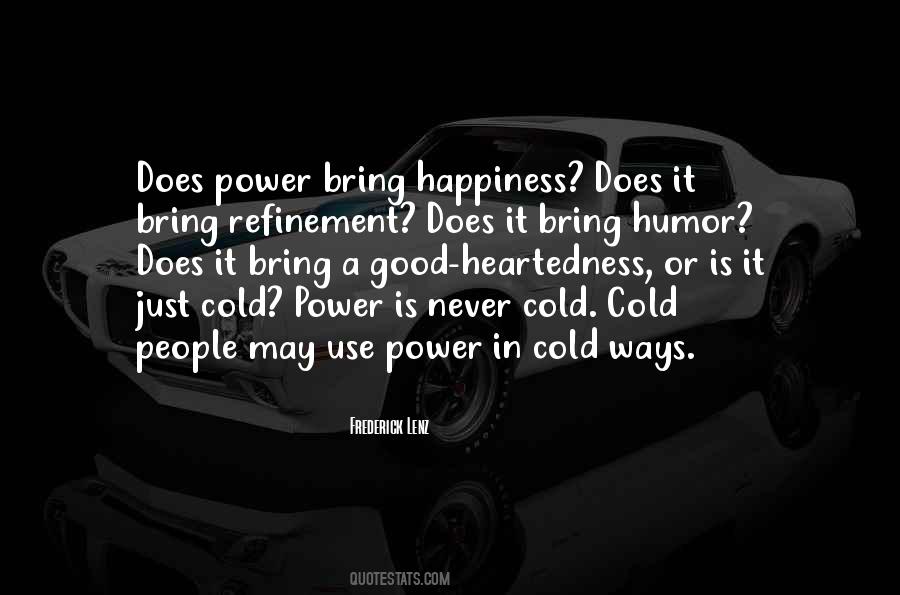 Cold People Quotes #991299