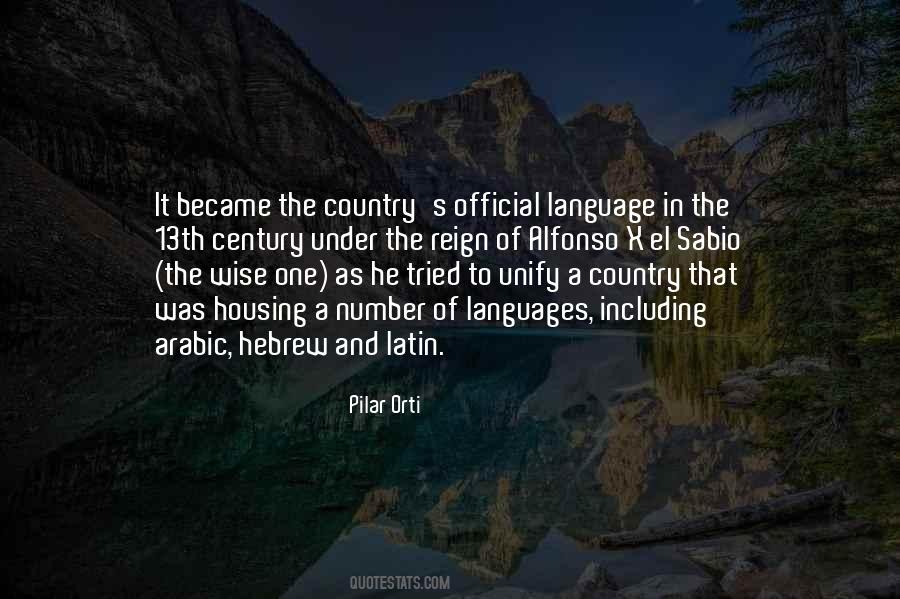 Quotes About Official Language #1244202