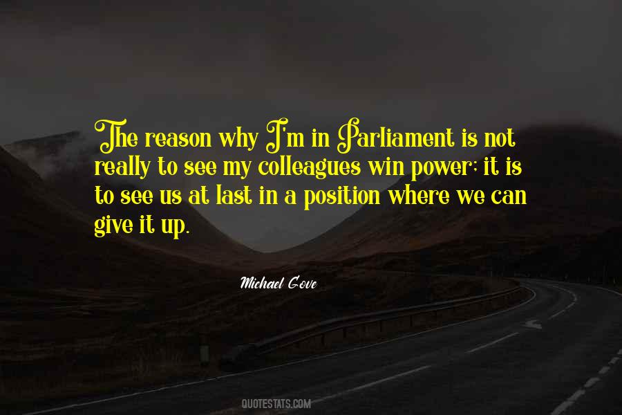 Quotes About Parliament #1261649