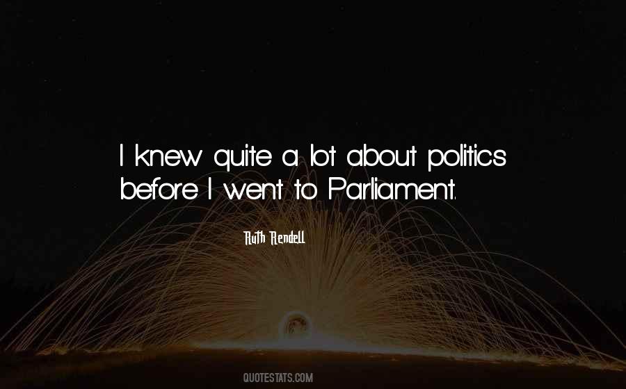 Quotes About Parliament #1368090