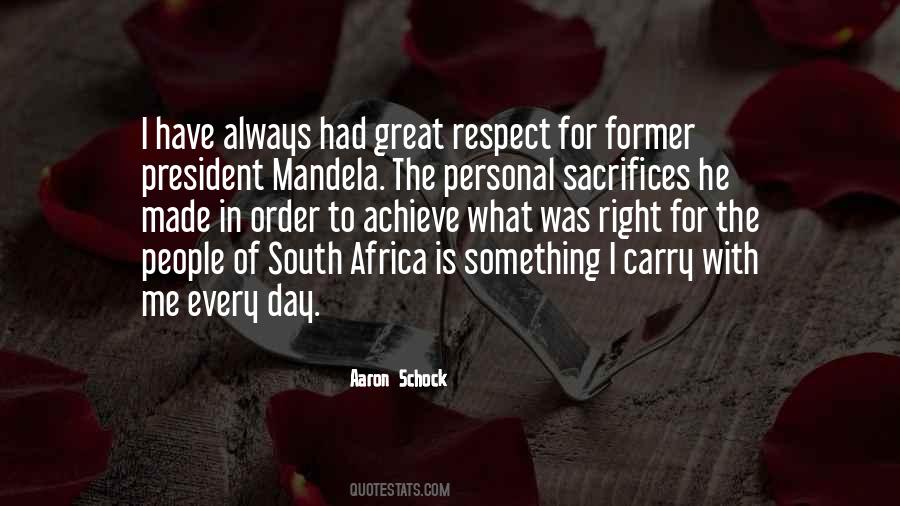 Great Respect Quotes #196406