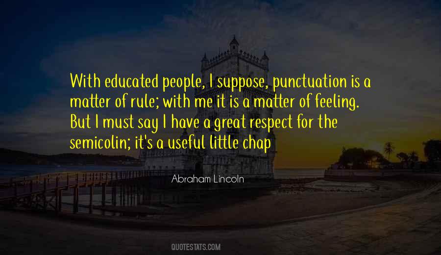 Great Respect Quotes #806985