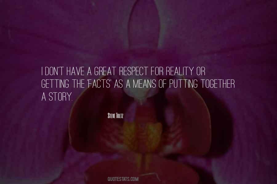 Great Respect Quotes #984914