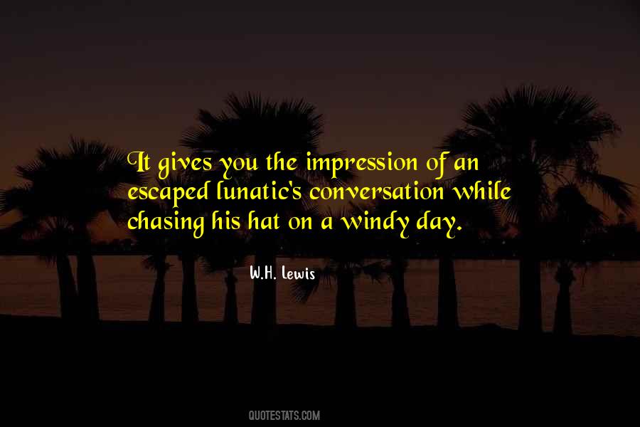 Windy Day Quotes #440274