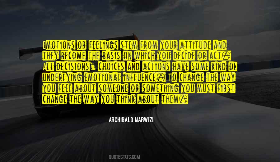 Quotes About Choices And Change #240837