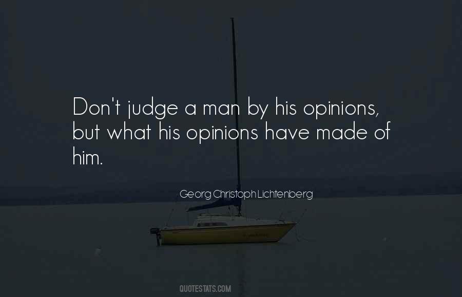 Quotes About Opinions And Judgement #1617619