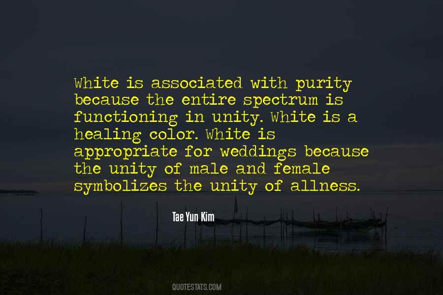 Quotes About White And Purity #1744476