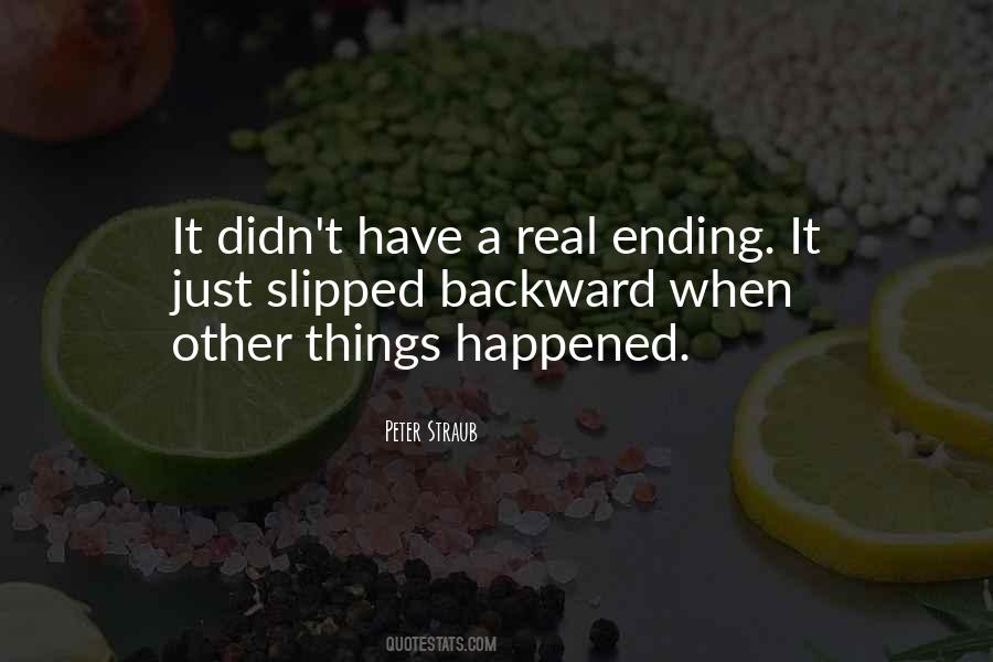 Quotes About Things Ending #1423575