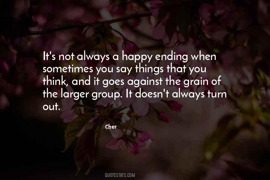 Quotes About Things Ending #1769489