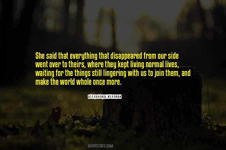 Quotes About Things Ending #1877992