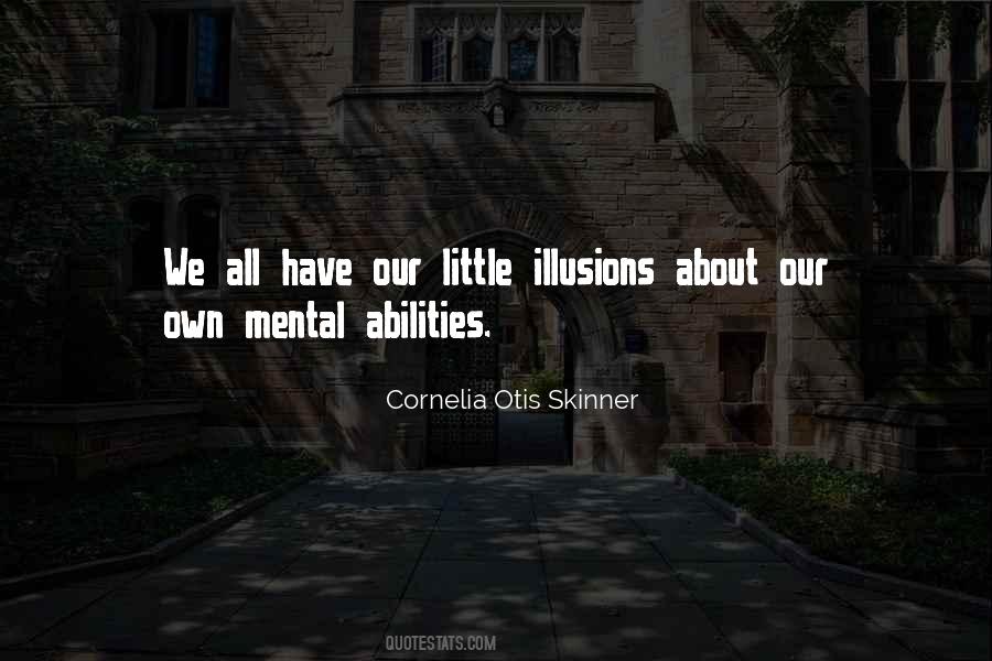 Mental Abilities Quotes #98923