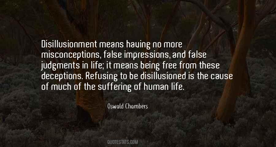 Quotes About False Impressions #247441