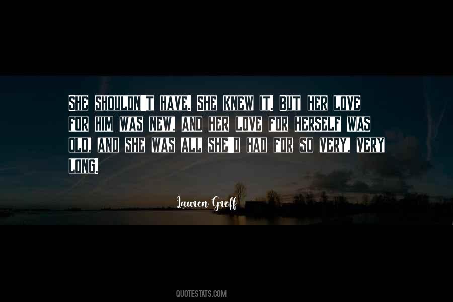 Quotes About Her Love #1685446