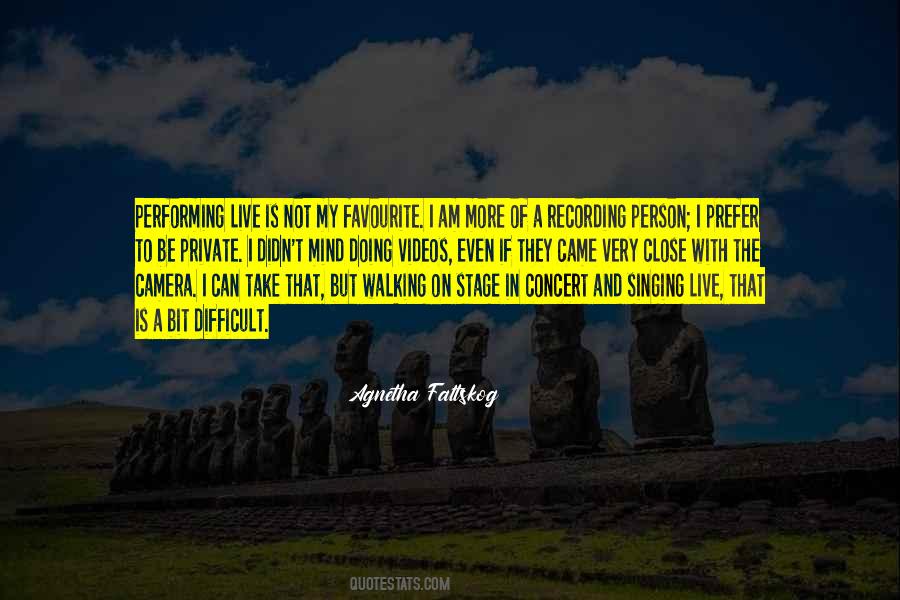 Quotes About Singing And Performing #571674