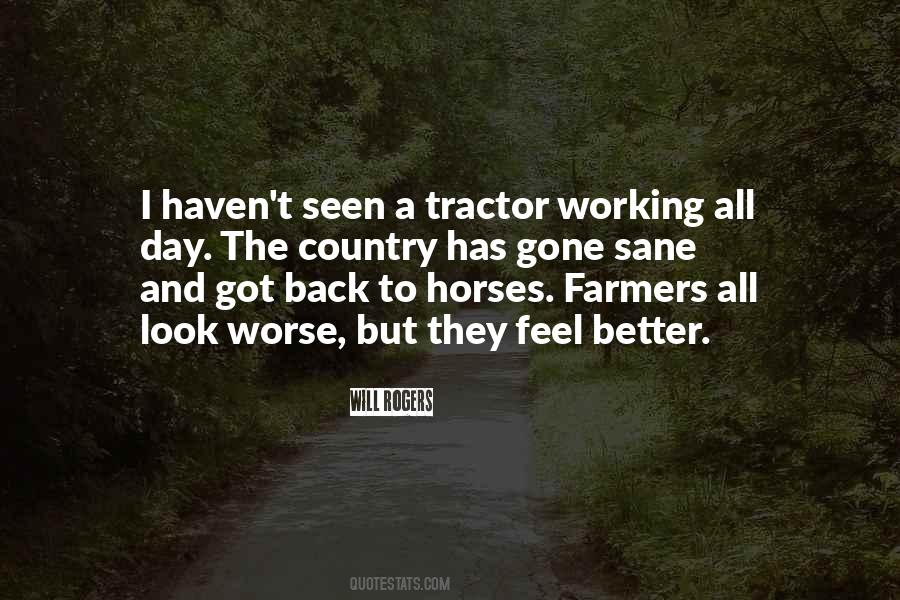 A Tractor Quotes #1258339