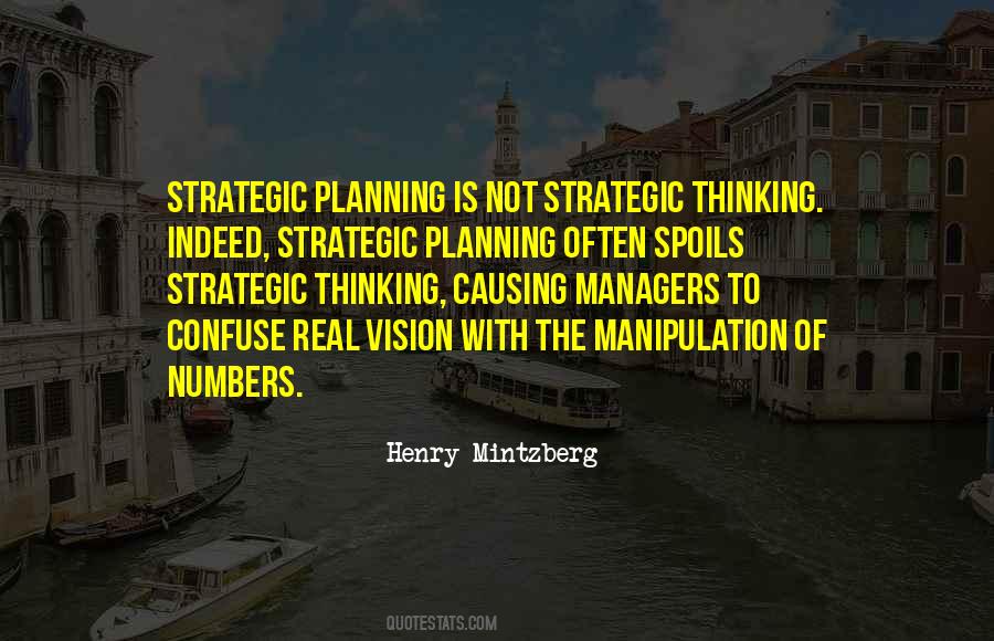 Quotes About Strategic Planning #491924