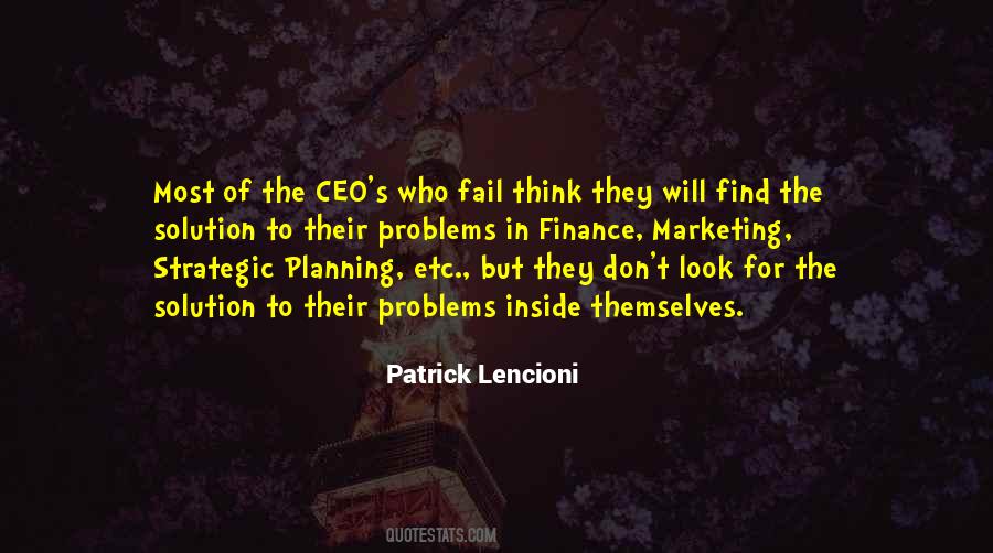 Quotes About Strategic Planning #610808