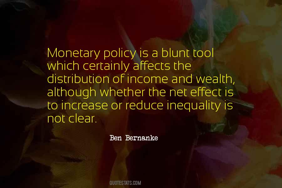 Quotes About Monetary Policy #539068