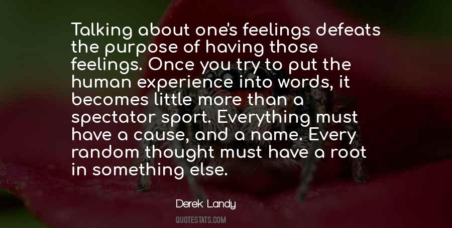 Quotes About Not Talking About Feelings #1040470