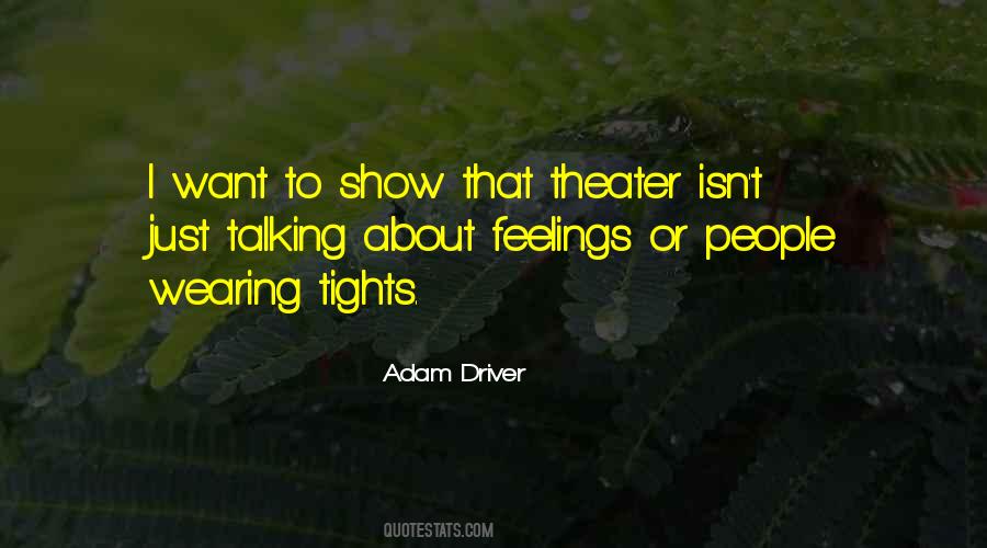 Quotes About Not Talking About Feelings #1224181