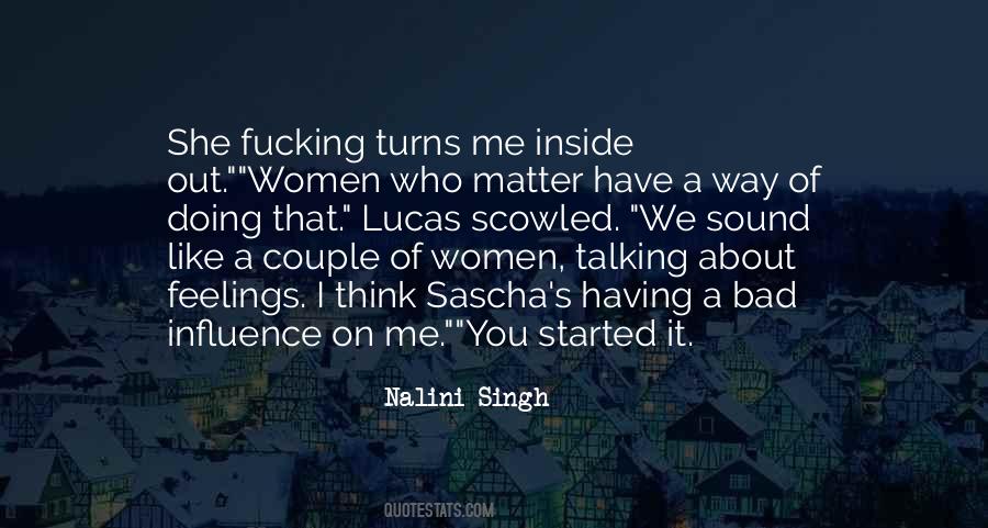 Quotes About Not Talking About Feelings #1461594